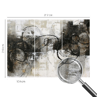 Poster mural panoramique Abstraktný vír