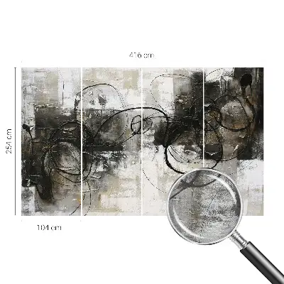 Papier peint photographique intissé vortex abstrait
