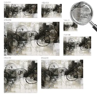 Papier peint photographique intissé vortex abstrait