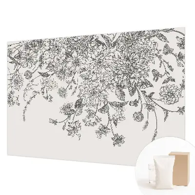 Papier peint photographique sur tissu non tissé Motif floral