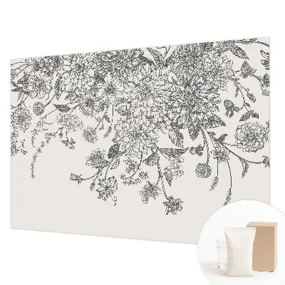 Papier peint photographique sur tissu non tissé Motif floral