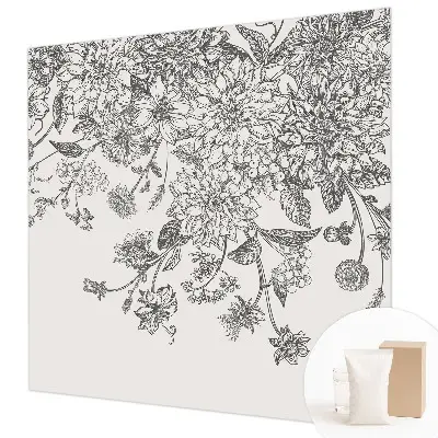 Papier peint photographique sur tissu non tissé Motif floral