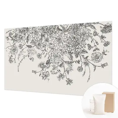 Papier peint photographique sur tissu non tissé Motif floral