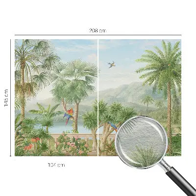 Papier peint intissé Paysage exotique