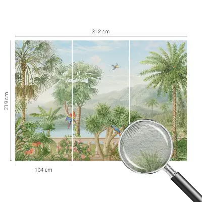 Papier peint intissé Paysage exotique
