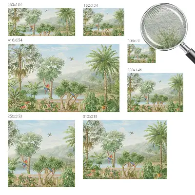 Papier peint intissé Paysage exotique