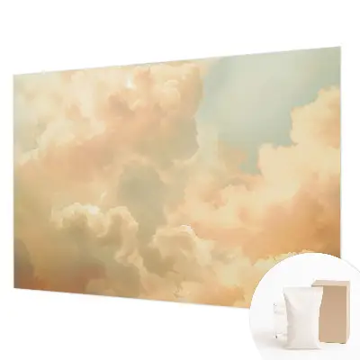 Papier peint photo grand format pour le mur nuages ​​éthérés