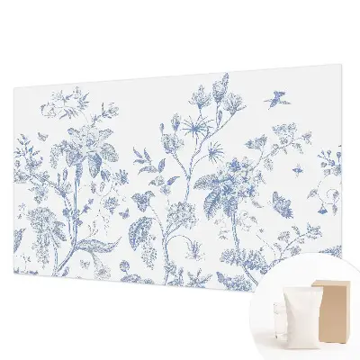 Papier peint photo imprimé sur tissu non tissé Motif floral