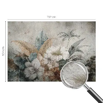 Papier peint photographique sur tissu non tissé Rêve de fleurs