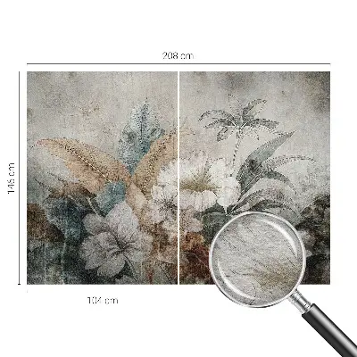 Papier peint photographique sur tissu non tissé Rêve de fleurs