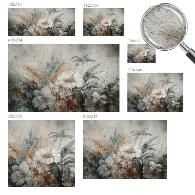 Papier peint photographique sur tissu non tissé Rêve de fleurs