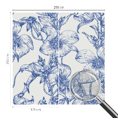 Papier peint panoramique enfant Kvetinové konáre