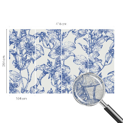 Papier peint panoramique enfant Kvetinové konáre