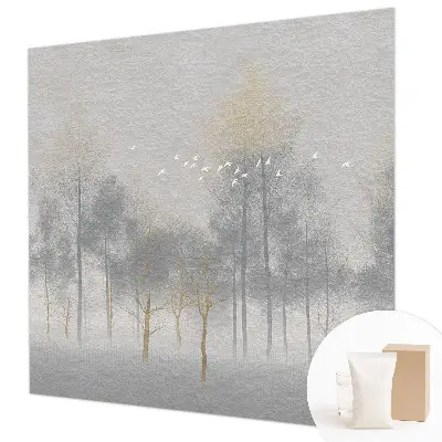 Papier peint photo imprimé sur tissu non tissé Harmonie forestière