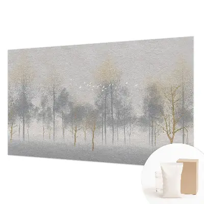 Papier peint photo imprimé sur tissu non tissé Harmonie forestière