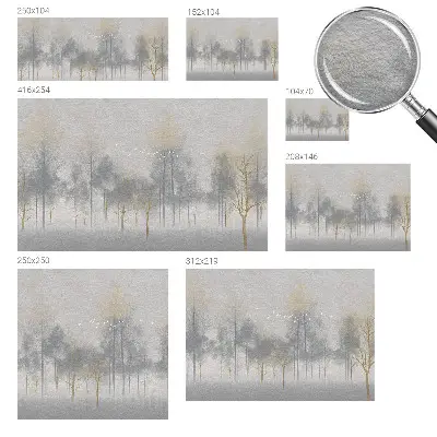 Papier peint photo imprimé sur tissu non tissé Harmonie forestière