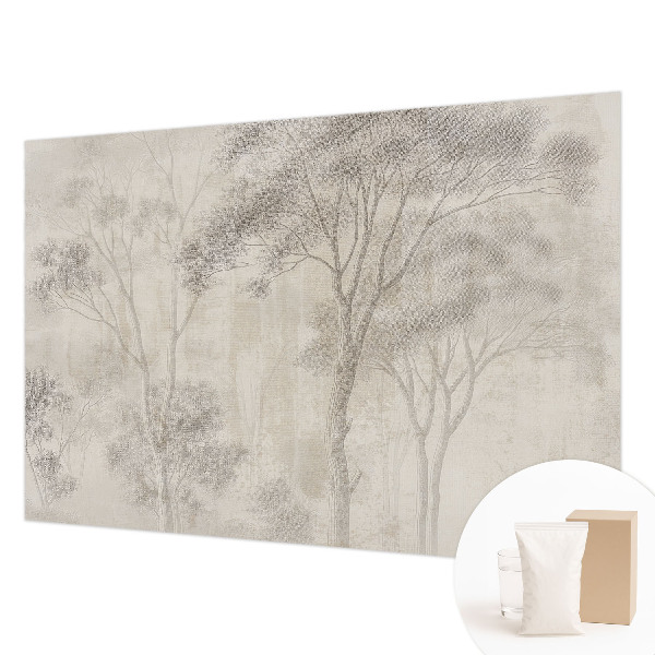 Papier peint panoramique intissé moderne offrant une harmonie stylée