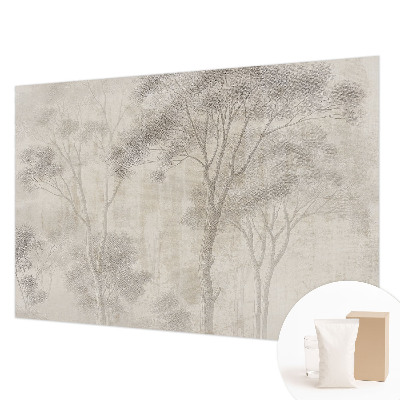 Papier peint panoramique intissé moderne offrant une harmonie stylée
