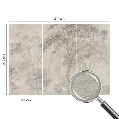 Papier peint photographique sur tissu non tissé Harmonie élégante