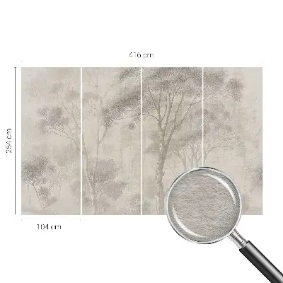 Papier peint photographique sur tissu non tissé Harmonie élégante