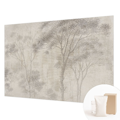 Papier peint panoramique intissé moderne offrant une harmonie stylée