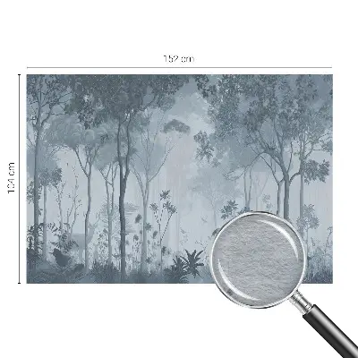 Papier peint photo grand format pour le mur Mysticisme de la forêt
