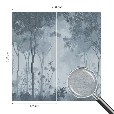 Papier peint photo grand format pour le mur Mysticisme de la forêt
