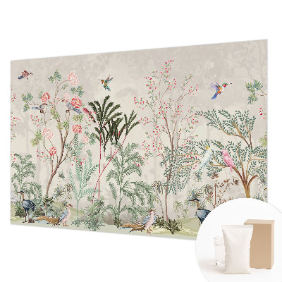 Papier peint photo avec un motif de tropique et d'oasis