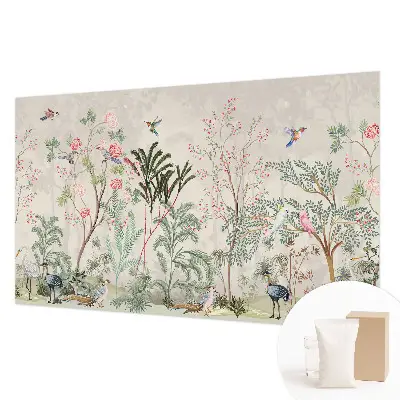 Papier peint photo sur tissu non tissé oasis tropicale