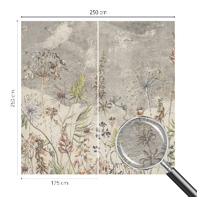 Tapisserie murale Divoké rastliny