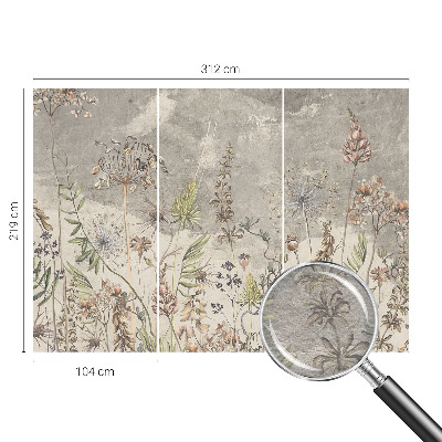 Tapisserie murale Divoké rastliny