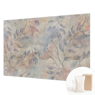 Papier peint photo imprimé sur tissu non tissé Feuilles abstraites
