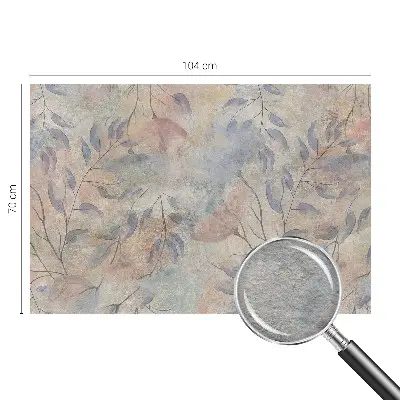 Papier peint photo imprimé sur tissu non tissé Feuilles abstraites