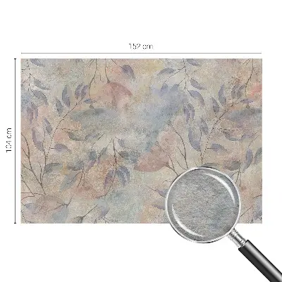 Papier peint photo imprimé sur tissu non tissé Feuilles abstraites