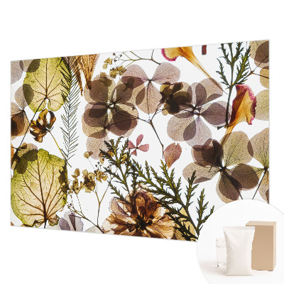 Poster mural panoramique au motif à composition naturelle
