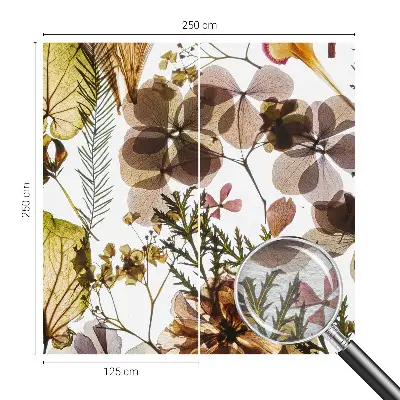 Papier peint photographique sur tissu non tissé Composition naturelle