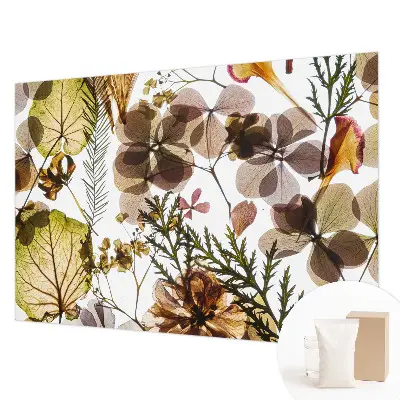 Papier peint photographique sur tissu non tissé Composition naturelle