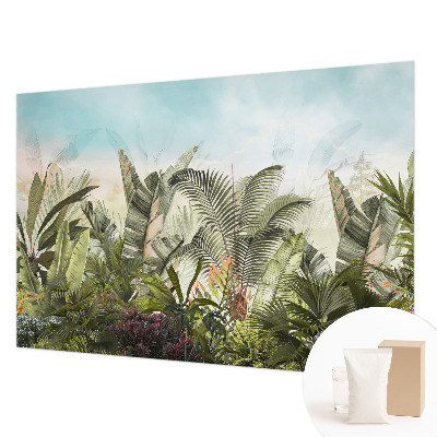 Papier peint salon moderne Tropický raj