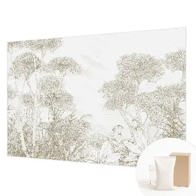 Papier peint photo grand format pour le mur végétation tropicale