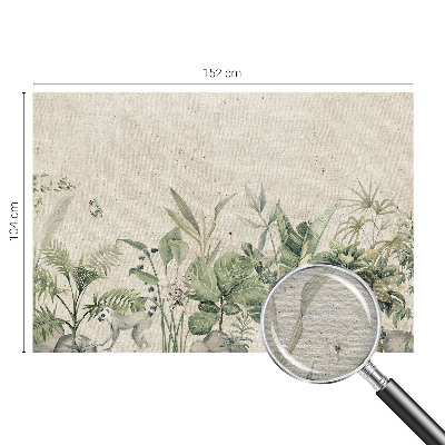 Tapisserie panoramique Tropická džungľa