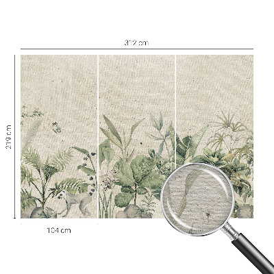 Tapisserie panoramique Tropická džungľa