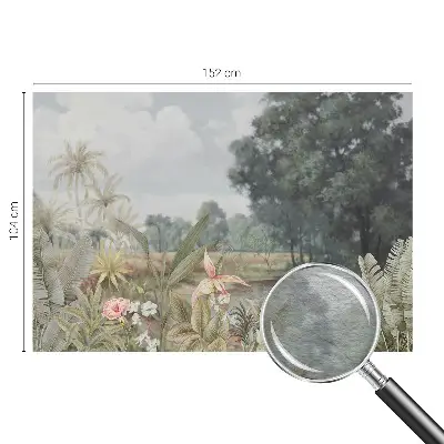 Papier peint photo imprimé sur tissu non tissé Paysage exotique