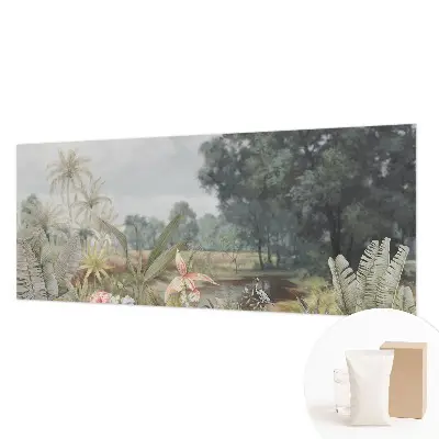 Papier peint photo imprimé sur tissu non tissé Paysage exotique