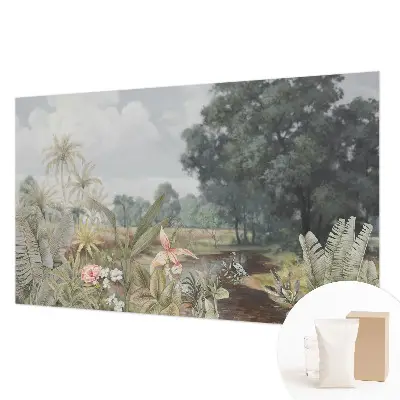 Papier peint photo imprimé sur tissu non tissé Paysage exotique