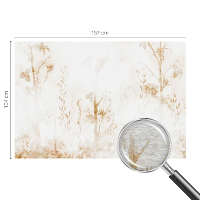 Papier peint panoramique chambre Botanická elegancia
