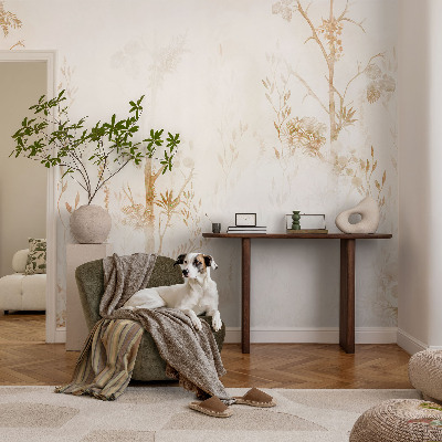 Papier peint panoramique chambre Botanická elegancia