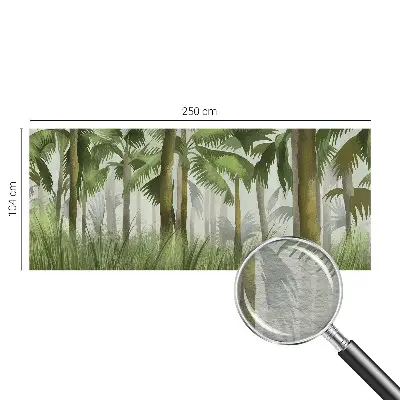 Papier peint intissé Forêt tropicale