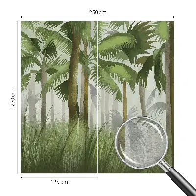 Papier peint intissé Forêt tropicale