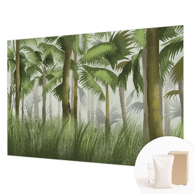 Papier peint panoramique chambre adulte Tropický les
