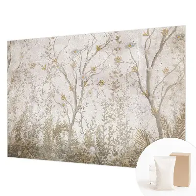 Papier peint photo imprimé sur tissu non tissé Un coin de forêt